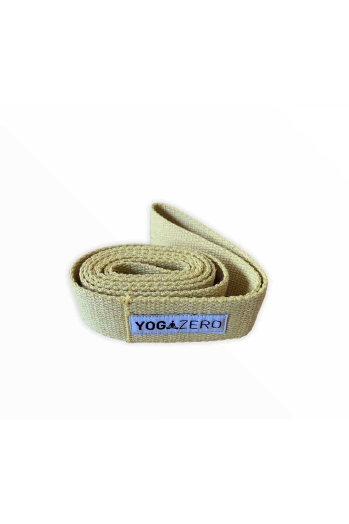 کمربند یوگا دو حلقه Yogazero / بدون سگک - رنگ خردلی